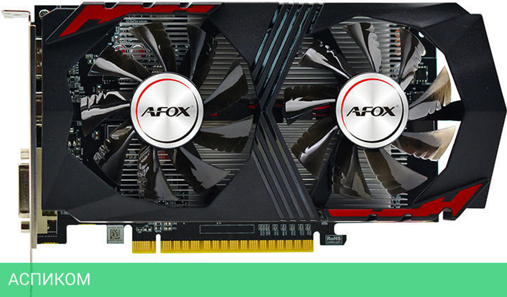 Видеокарта AFox GTX 1050 Ti 4GB GDDR5 (AF1050TI-4096D5H5-V6)