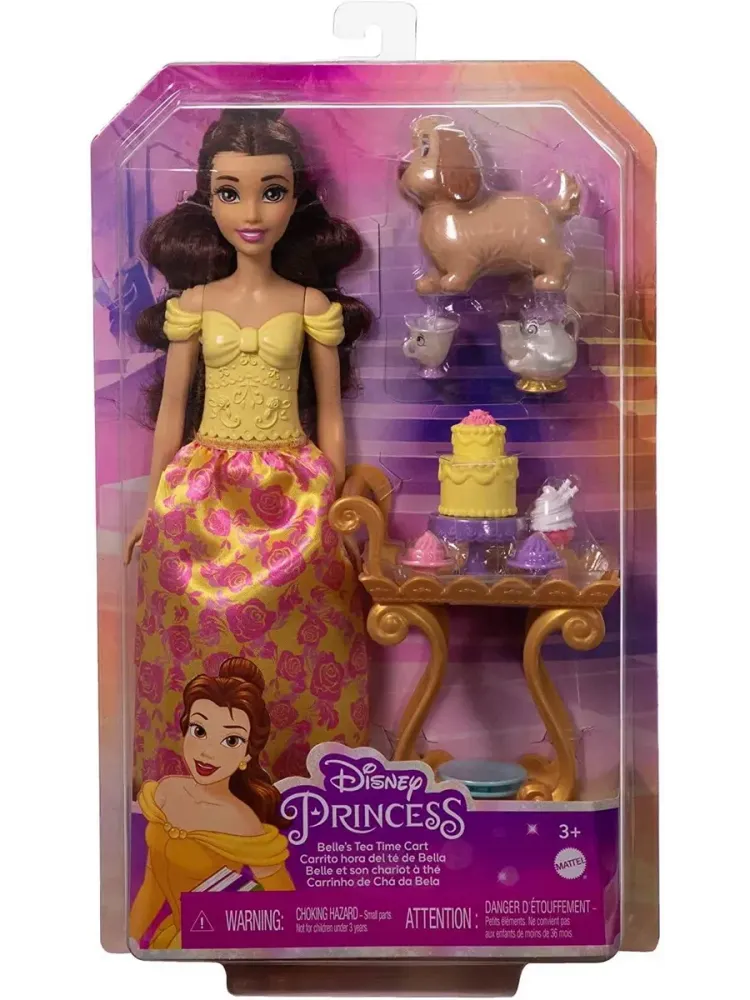 Кукла Mattel Disney Princess Белль - Чайная церемония HLW20