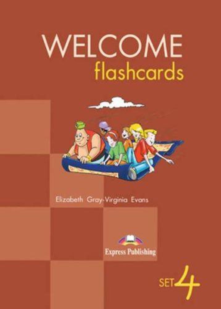 Welcome Aboard 4. Picture Flashcards. Флешкарты с лексикой