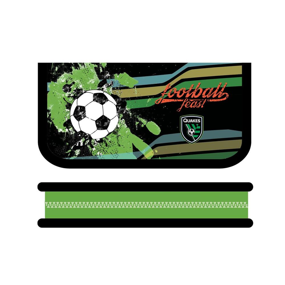 Пенал 1секц. средний 190/90 (40) "Футбольный матч" (Пчёлка)