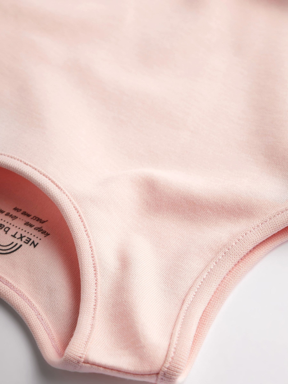 Боди без рукавов для малышей Next 376-658, 7 шт., Белый, Розовый