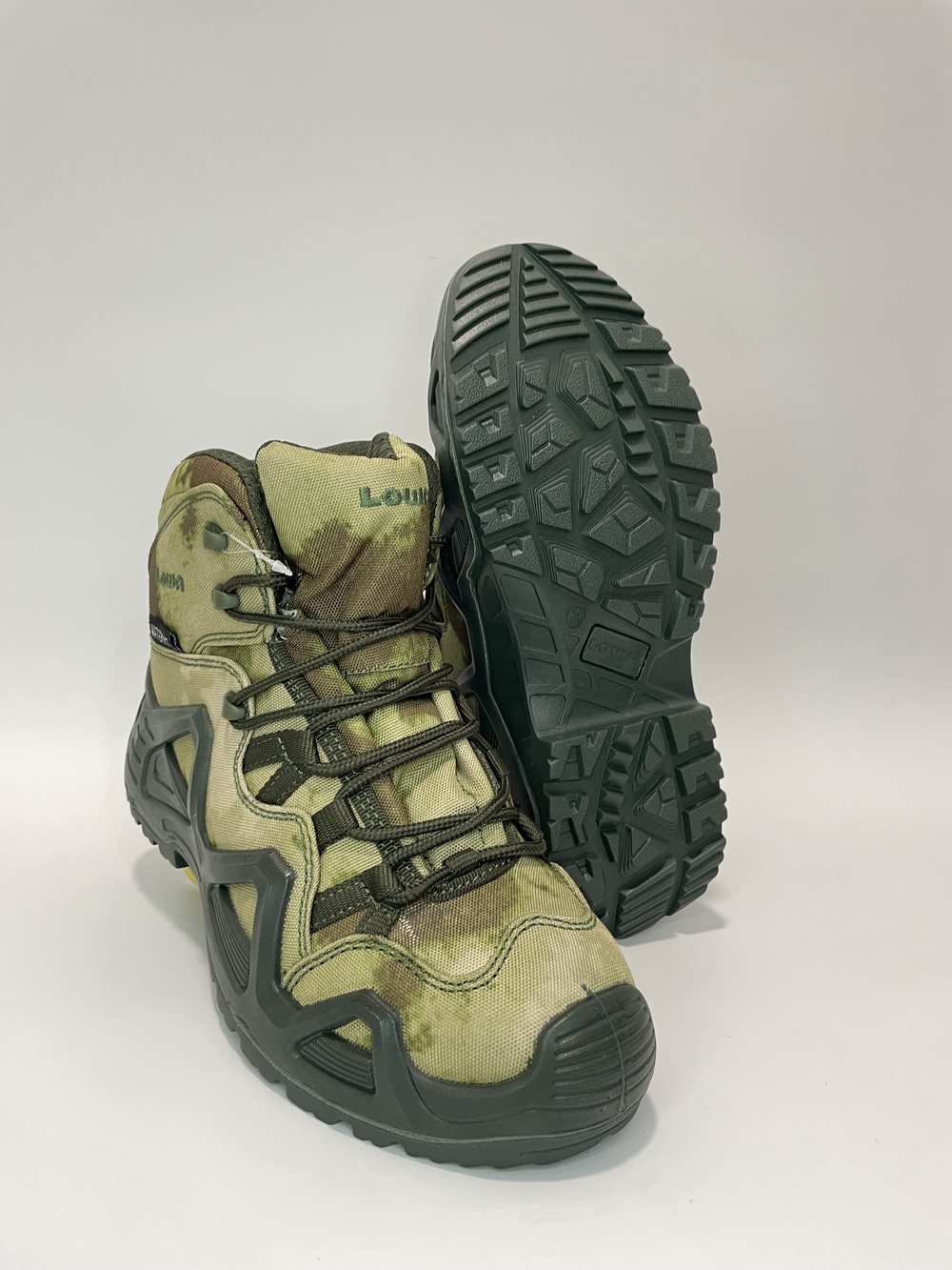 Ботинки Lowa Zephyr Mid TF (реплика) Светлый лес, треккинговые