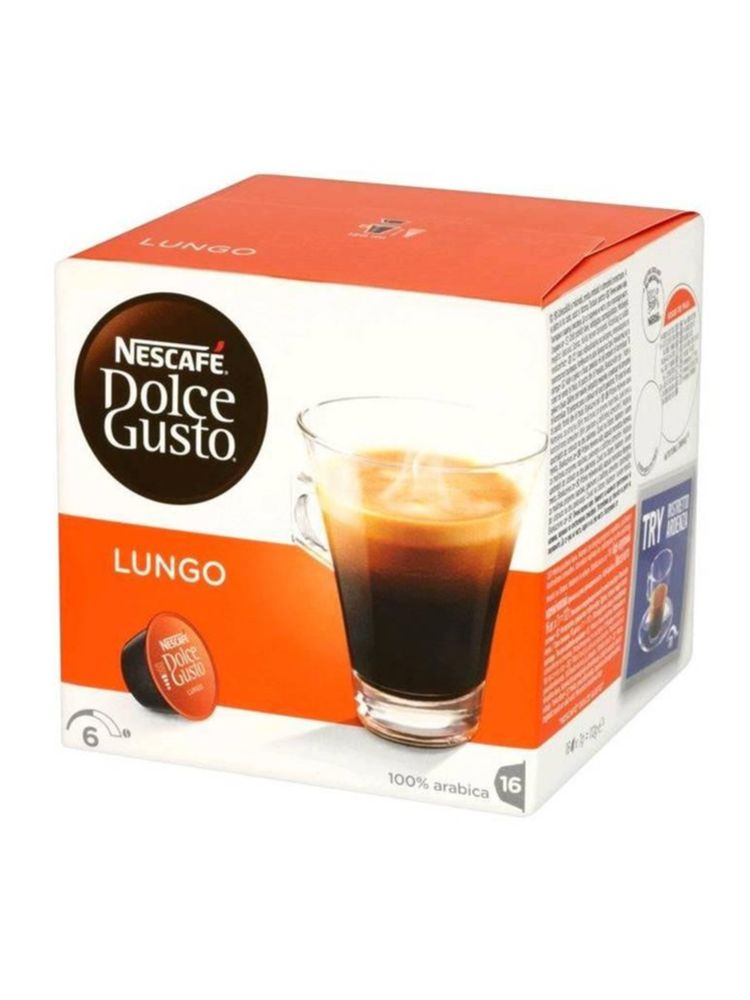Кофе в капсулах Nescafe Dolce Gusto Lungo 16 шт x 3 уп