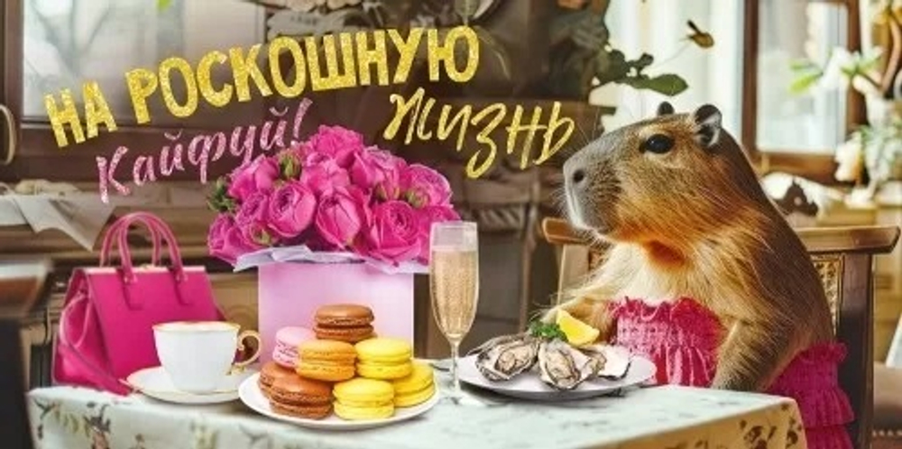 Конверты для денег, На Роскошную Жизнь, Кайфуй!
