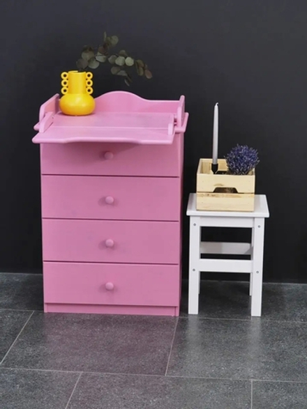 Пеленальный комод деревянный Алиса, 60х44х88 см