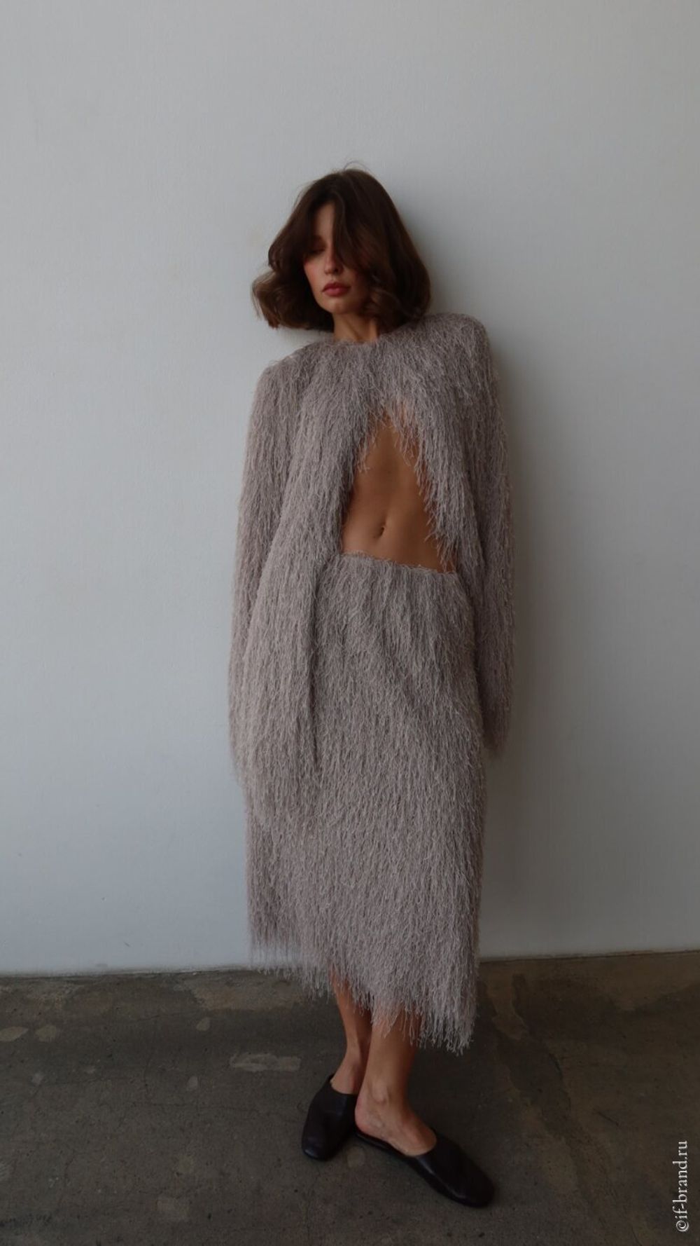 юбка-миди BOURRE'