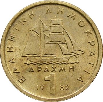 1 драхма 1982 Греция