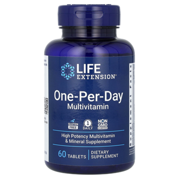 Life Extension One-Per-Day 60 tab, Мультивитамины