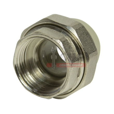 Муфта комб. разъемная, вн 20х3/4'' VRT® СЕРЫЙ (Россия)