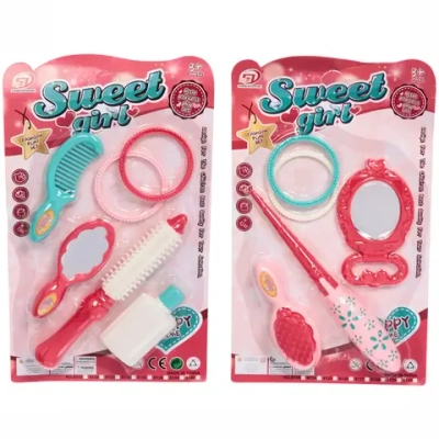 Набор парикмахера «Чудные локоны» 5/6 предметов, в ассортименте, 29*17 См