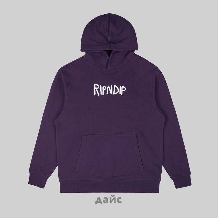 Толстовка мужская Ripndip Rubber Logo Hoodie