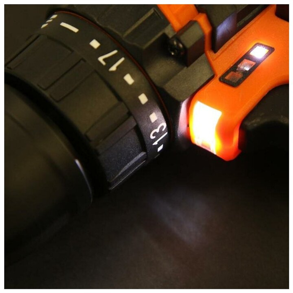 Дрель-шуруповерт акк.PATRIOT BR 241ES, две АКБ Li-Ion, 24В, 2,0 Ач, 33Нм,кейс (180201241)