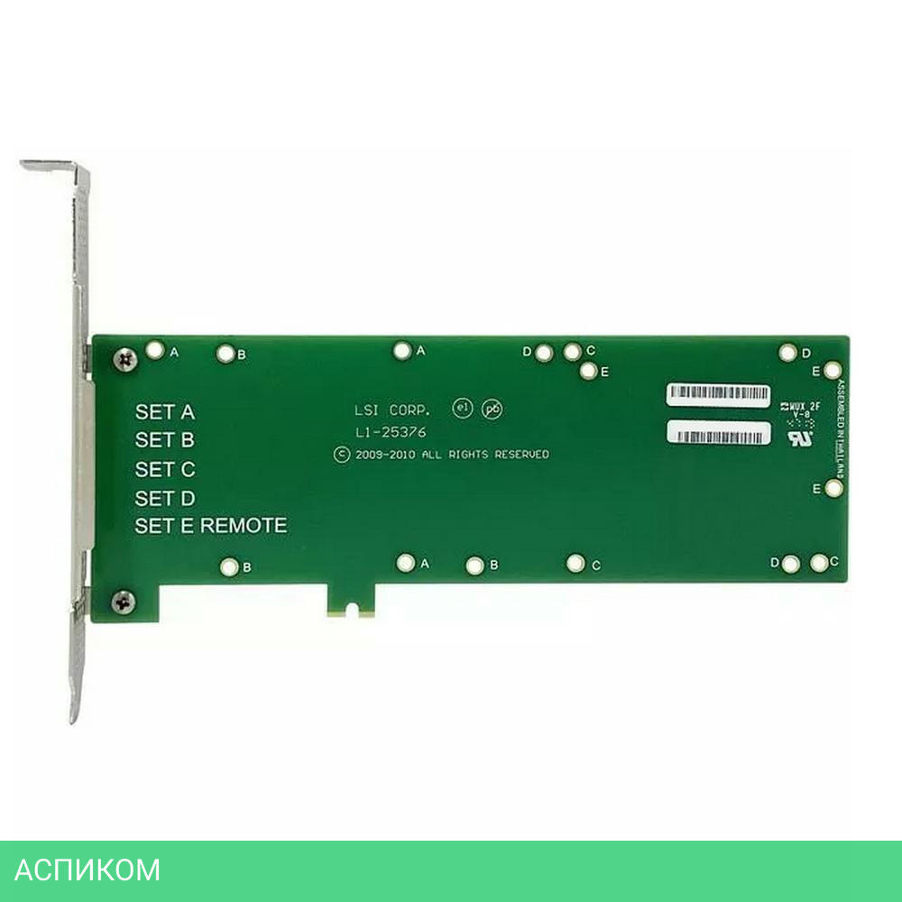 Панель для установки резервного питания Broadcom BBU-BRACKET-05 (L5-25376-00/01-23576-02)