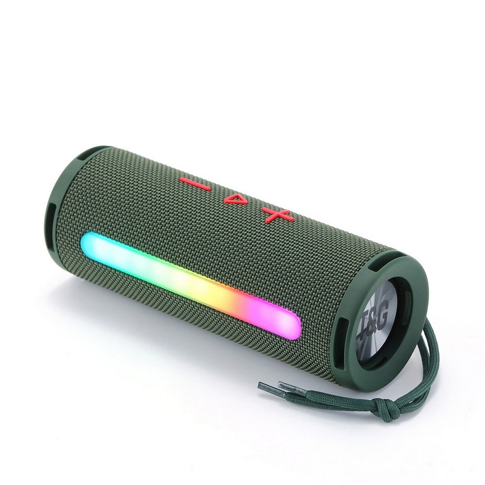 Беспроводная колонка TG-374 (10W/TF/USB/FM) LED