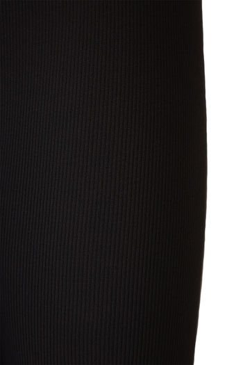 Леггинсы в рубчик №81 SUPER SOFT Чёрный