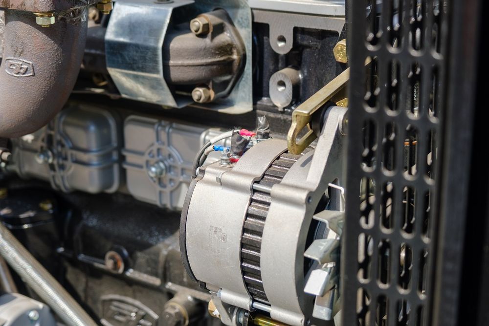 Дизельный генератор Vektor AD-50Y-T400 открытый - [ДГУ 50 кВт / Yunnei]