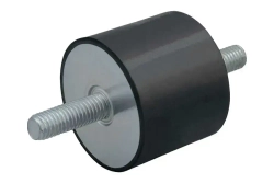Виброизоляторы цилиндрические с наружной резьбой М8, тип EC. DR53025M823