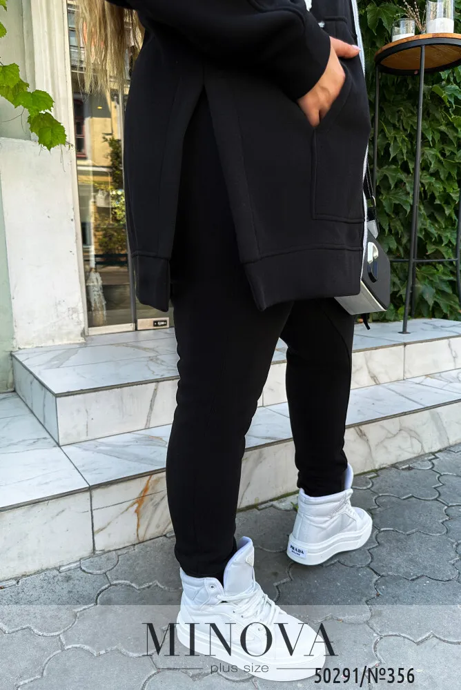 Костюм 356-черный Minova