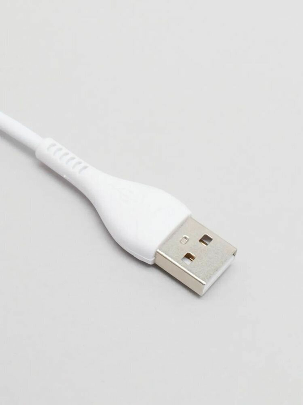 Кабель USB - микро USB HOCO X37 Cool power, 1м, 2.1A, белый