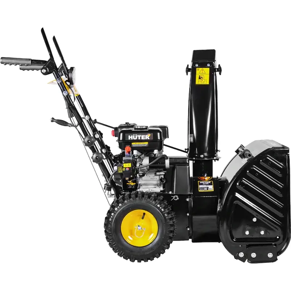 HUTER SGC 4800E снегоуборщик бензиновый 7 л.с. ковш 56 см, выброс 15 м, 5 вперед/2 назад 70/7/16
