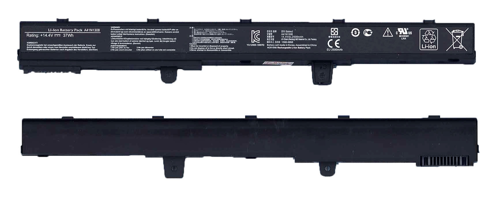 Аккумуляторная батарея для ноутбука Asus X441CA X551CA (A31N1319, A41N1308) 14.4V 37Wh черная