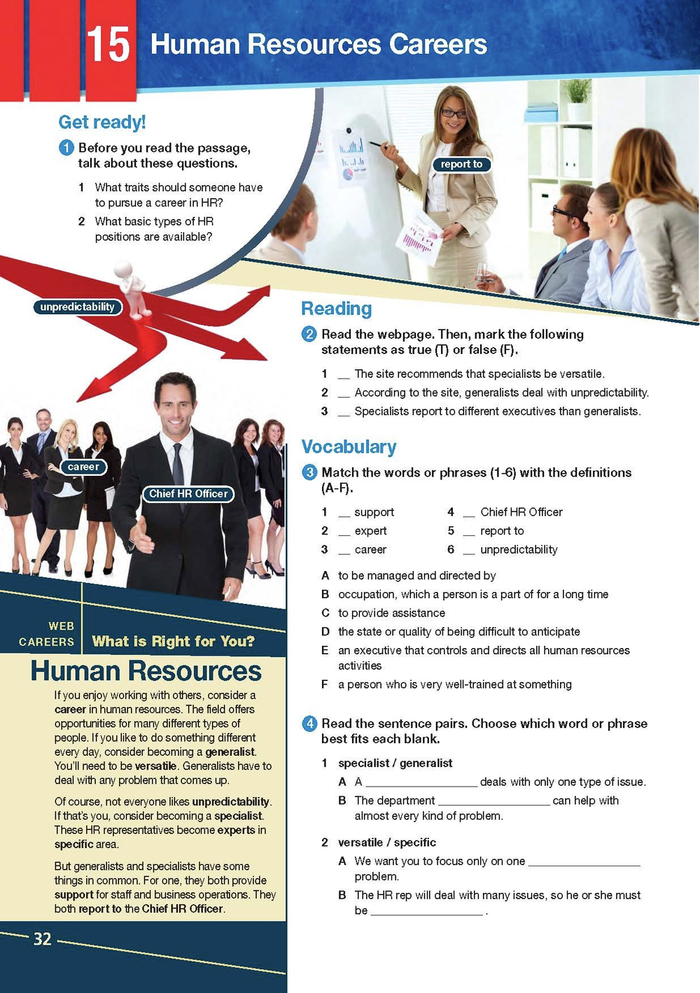 HUMAN RESOURCES Student's Book with cross-platform application. Учебник с электронным приложением