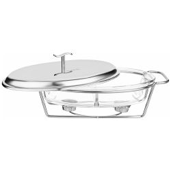 МАРМИТ AGNESS ОВАЛЬНЫЙ 2 ОТСЕКА SILVER 2,6L