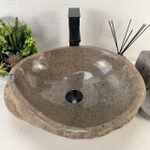 Раковина из речного камня RS-65101 46*40*15 0856