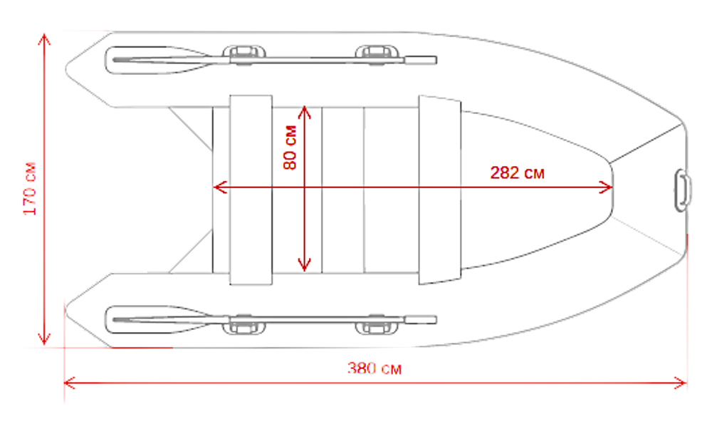 Лодка RIB Gladiator RIB380AL -