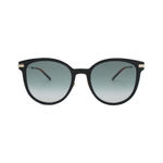 Солнцезащитные очки GUCCI GG1196SK-001 бабочка черные с золотом