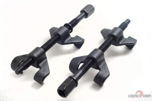 Ключ стяжки пружин 270 мм с двойным захватом (Сервис Ключ)