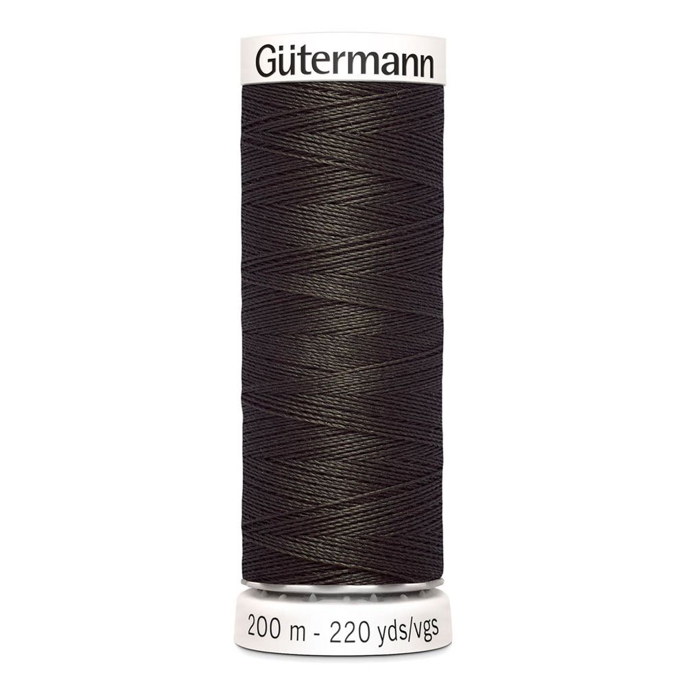 Нитки универсальные Gutermann Sew-all 100 (200 метров), 5 кат. | 671 т.серо-коричневый