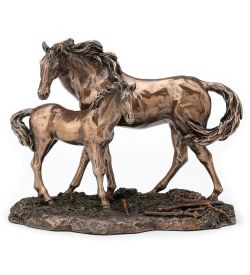 Veronese WS-1409 Статуэтка «Пара лошадей»