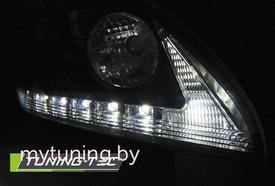 Передние фары для Lexus RX II 330 / 350 (03-08) Black