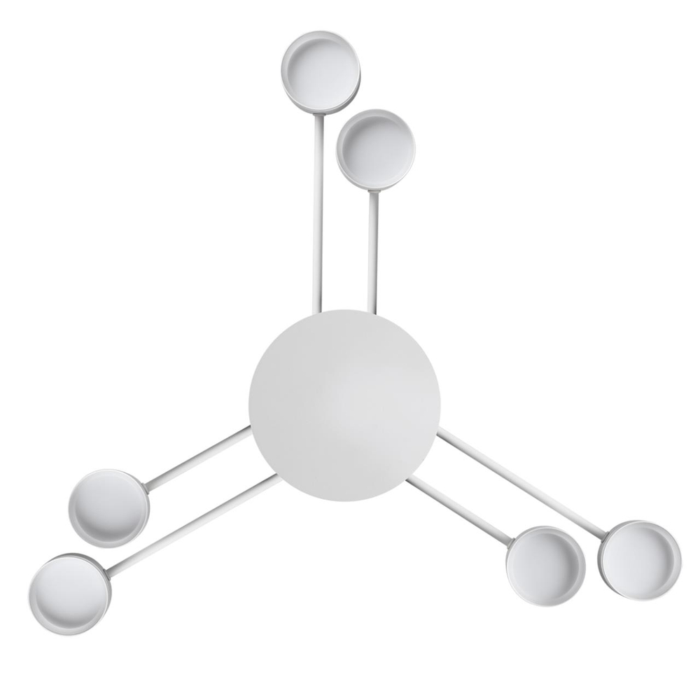 8235/6C COMFI LN26 242 белый, металл Люстра потолочная LED GX53 6*12W 220V GARETA