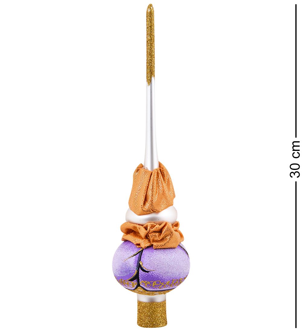 Элита НФШ-1606/3 Ел. украшение Верхушка «Снеговик» 30 см