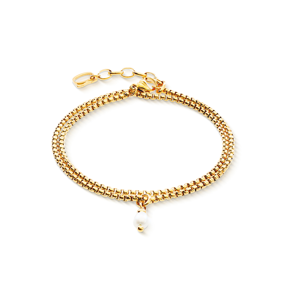 Браслет Coeur de Lion Gold-White 1139/30-1614
