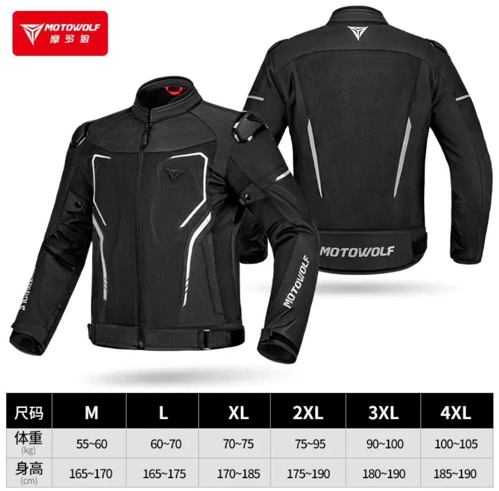 Куртка Motowolf F204