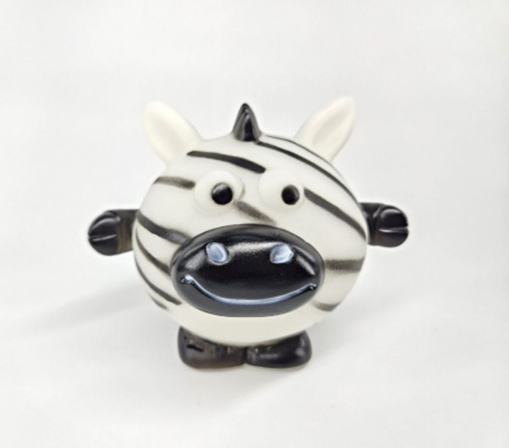 Игрушка для домашних животных 9х11,5см, зебра винил