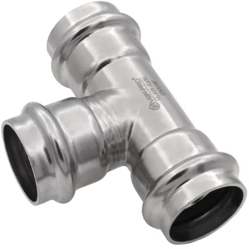 Тройник VIEIR нерж. сталь 22×22×22 VER-PRO (40/4)