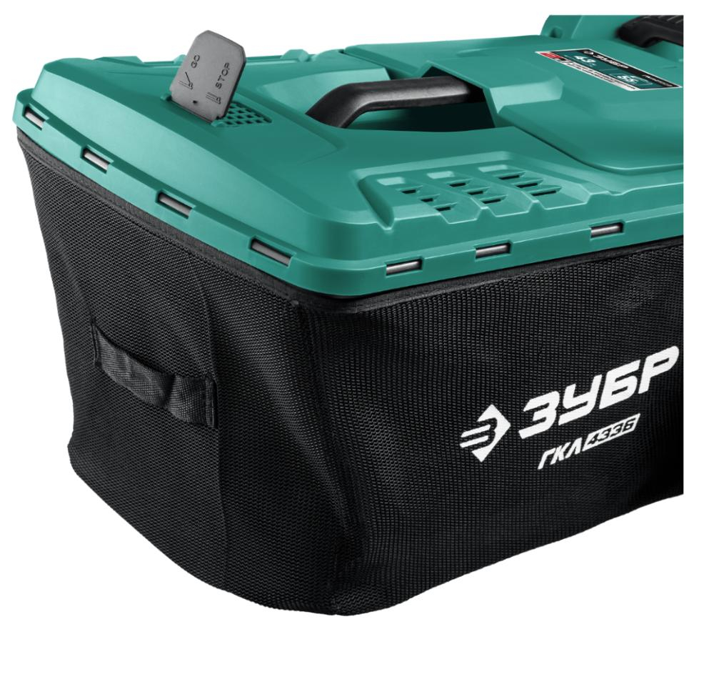 Аккумуляторная газонокосилка ЗУБР ГКЛ-4336-42