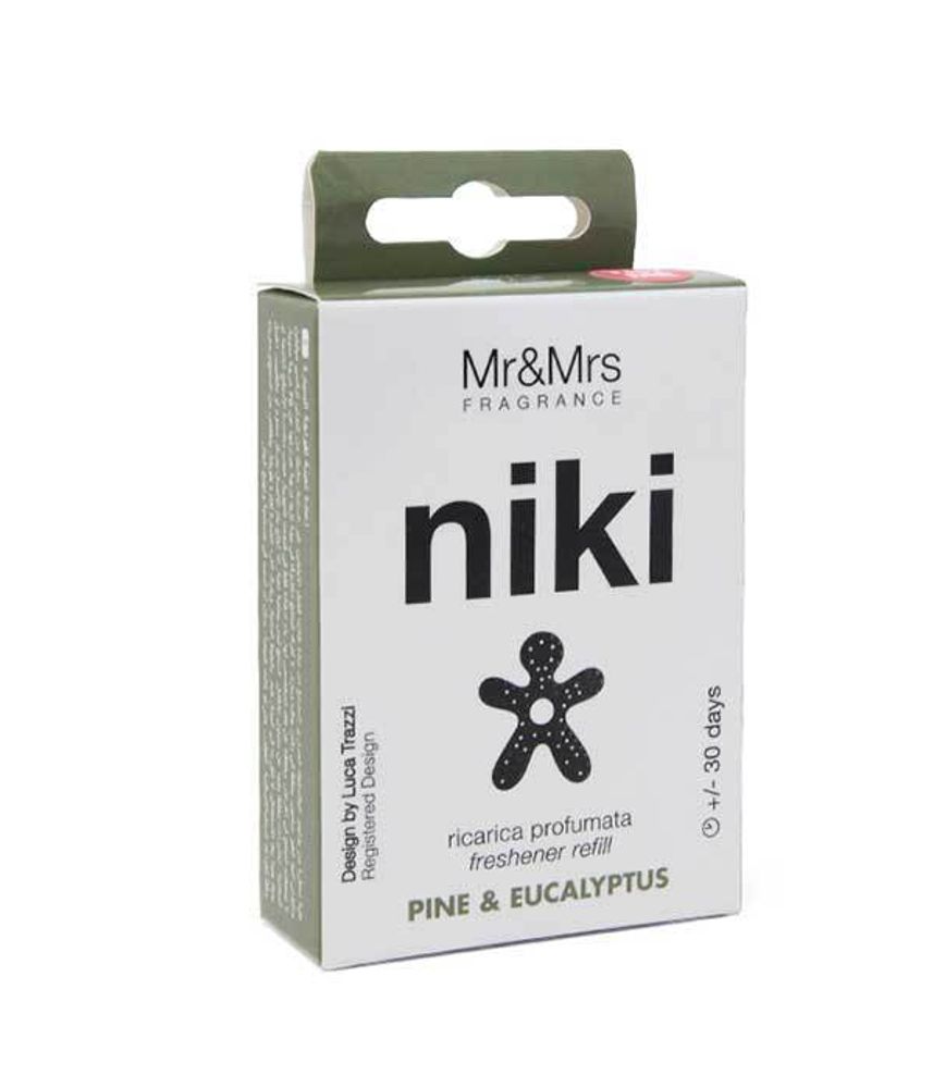 MR&amp;MRS Сменный блок ароматизатора NIKI PINE &amp; EUCALYPTUS / Горная сосна