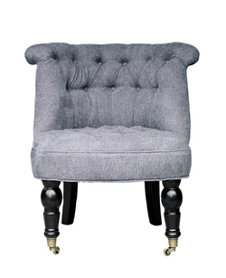 Пуф Eichholtz Камден серый Голландия