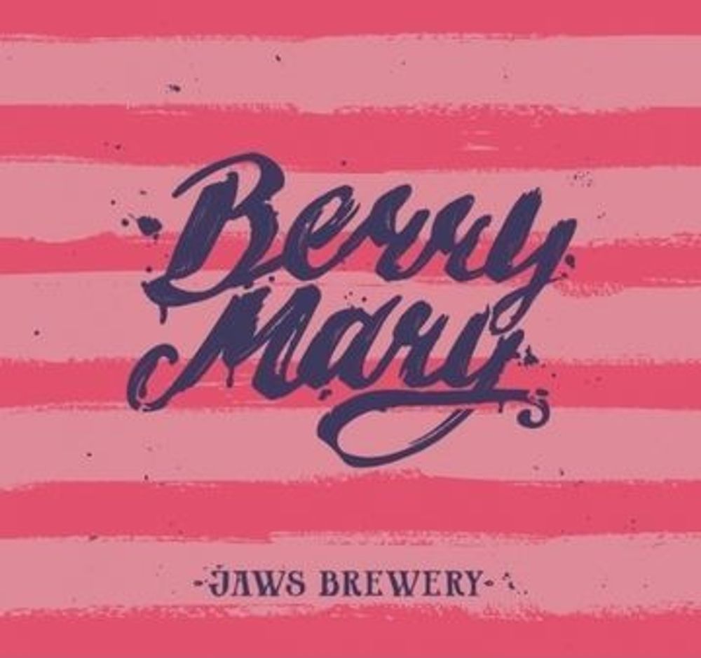 Пиво Jaws Berry Mary Currant &amp; Raspberry 0.5 л. - Стекло (10 шт.)
