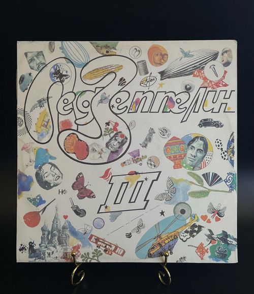 2 LP Лед Зеппелин / Led Zeppelin II и III. 2 Виниловые пластинки 12 дюймов. Антроп 1992 год.