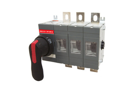 Рубильник ВНК-35-1 3П 200А с установленной фронтальной ручкой управления TDM SQ0744-0002