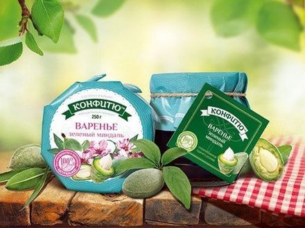 Варенье "Зеленый миндаль"