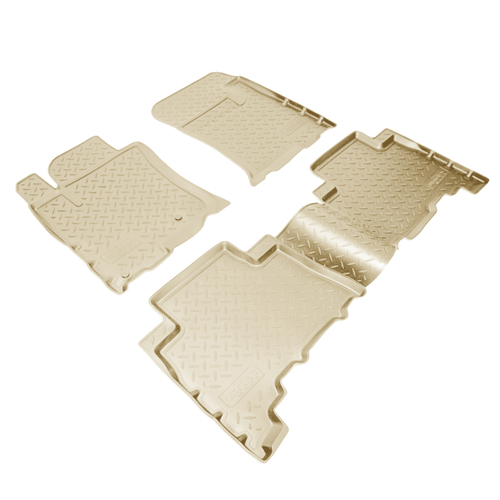 Ковры в салон Norplast/Unidec для Lexus GX II (2009-2013), Бежевый, 4 штуки, арт.NPL-Po-47-35-B