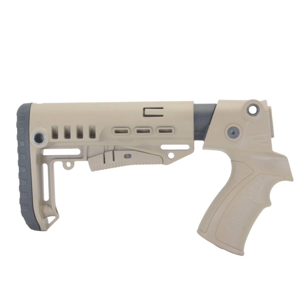Телескопический приклад DLG Tactical на Бекас к.12, к.16, черный (арт.DLG9107)