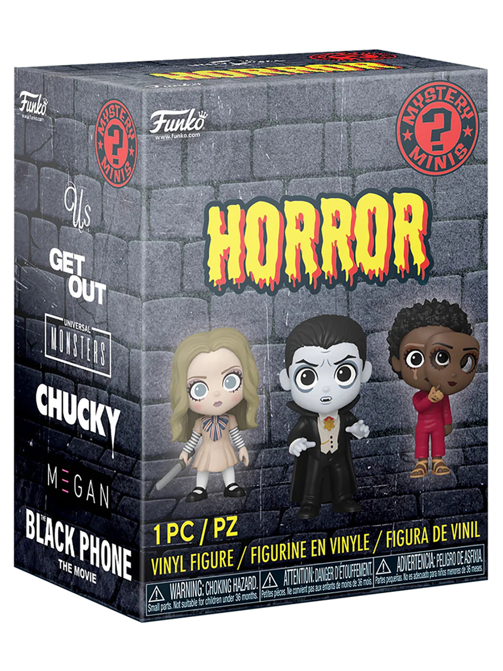 Фигурка Funko Mystery Minis NBCU Horror 1 штука в ассортименте (из 12) 87800